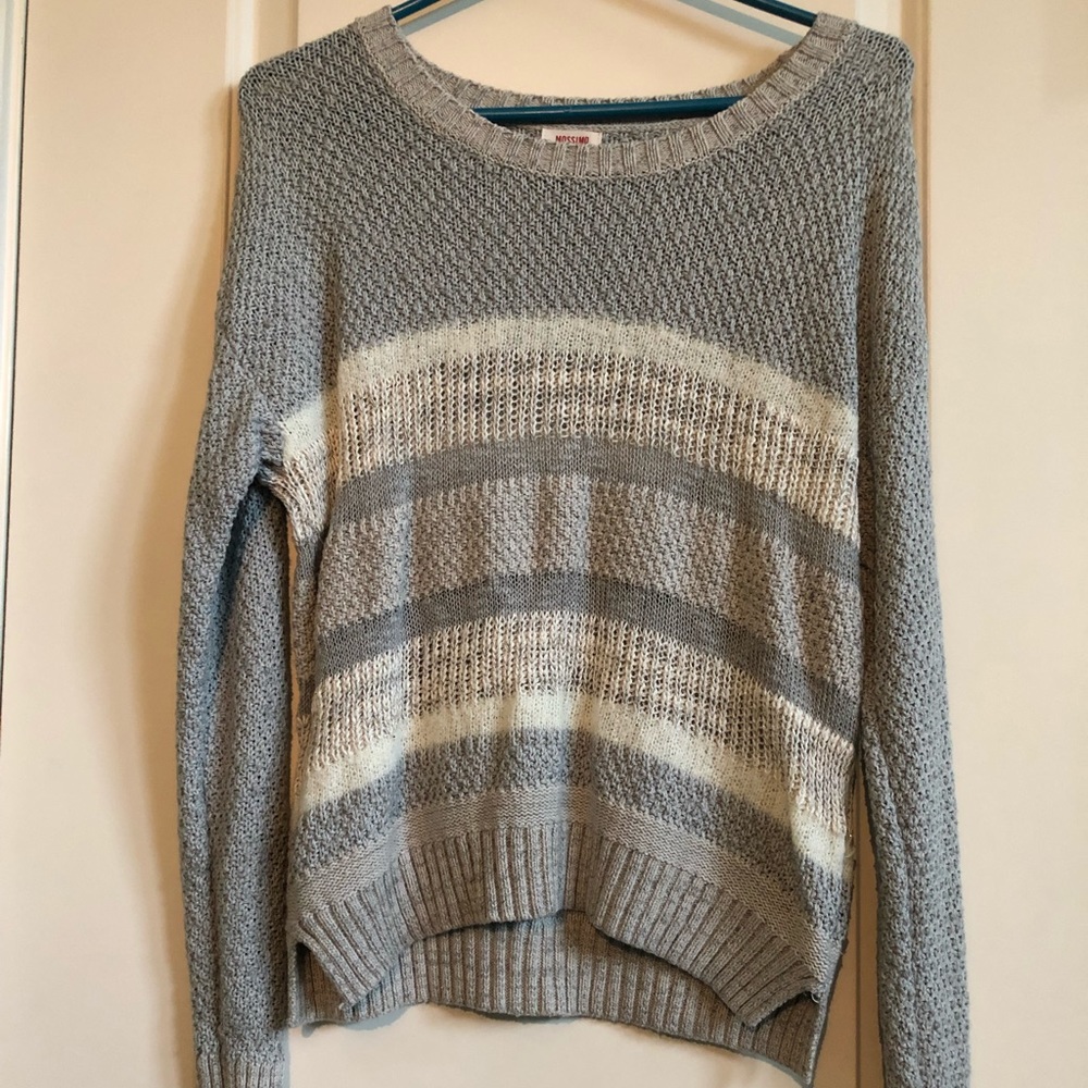 Striped Knit Sweater